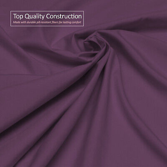 Premium Luxury Pleated Tailored Bed Skirt - 14” Drop Dust Ruffle, Twin - Yellow