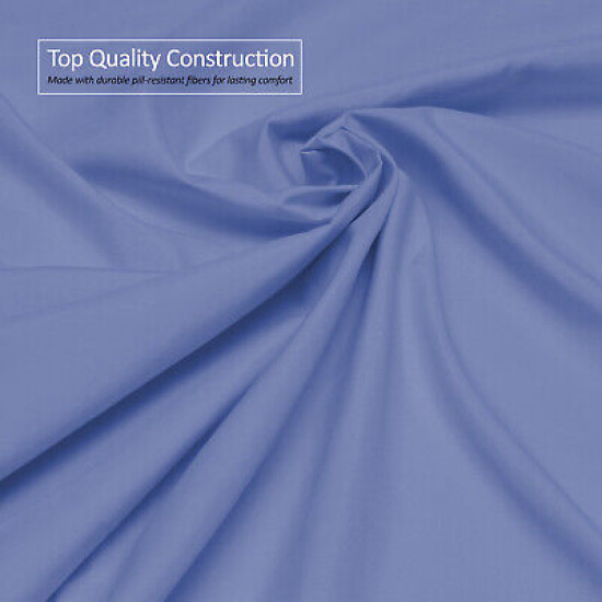 Premium Luxury Pleated Tailored Bed Skirt - 14” Drop Dust Ruffle, Twin - Yellow