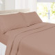 Premium Luxury Pleated Tailored Bed Skirt - 14” Drop Dust Ruffle, Twin - Yellow