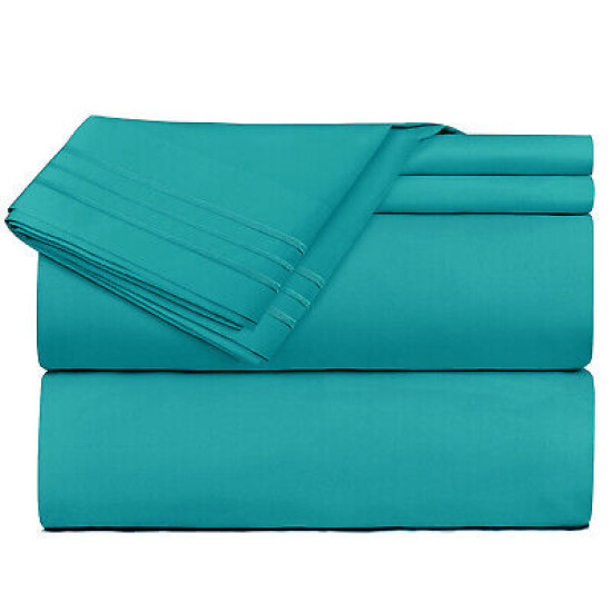 Premium Luxury Pleated Tailored Bed Skirt - 14” Drop Dust Ruffle, Twin - Yellow