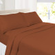 Premium Luxury Pleated Tailored Bed Skirt - 14” Drop Dust Ruffle, Twin - Yellow