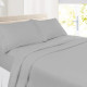 Premium Luxury Pleated Tailored Bed Skirt - 14” Drop Dust Ruffle, Twin - Yellow