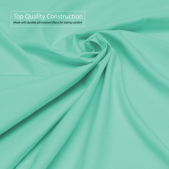 Premium Luxury Pleated Tailored Bed Skirt - 14” Drop Dust Ruffle, Twin - Yellow