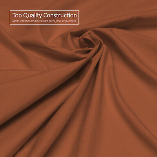 Premium Luxury Pleated Tailored Bed Skirt - 14” Drop Dust Ruffle, Twin - Yellow