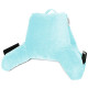 Super Soft Reading & TV Pillow Bed Rest Pillow Arms Support With Pockets - Aqua
