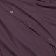 Duvet Cover Set Soft Brushed Comforter Cover W/Pillow Sham, Eggplant - King