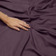 Duvet Cover Set Soft Brushed Comforter Cover W/Pillow Sham, Eggplant - King