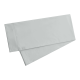 Body Pillowcase - 2 Microfiber Pillowcase -Body Pillow Size 20x54, Silver Gray
