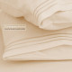 Set of 4 Piece Hotel Luxury Bed Sheet Set and 2 Hypoallergenic Bamboo Pillows