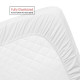 Set of 4 Piece Hotel Luxury Bed Sheet Set and 2 Hypoallergenic Bamboo Pillows