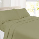 Set of 4 Piece Hotel Luxury Bed Sheet Set and 2 Hypoallergenic Bamboo Pillows