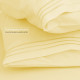 Set of 4 Piece Hotel Luxury Bed Sheet Set and 2 Hypoallergenic Bamboo Pillows