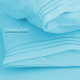 Set of 4 Piece Hotel Luxury Bed Sheet Set and 2 Hypoallergenic Bamboo Pillows