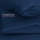 Set of 4 Piece Hotel Luxury Bed Sheet Set and 2 Hypoallergenic Bamboo Pillows