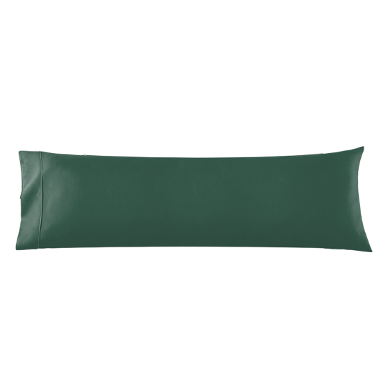 Body Pillowcase - 1 Microfiber Pillow Case -Body Pillow Size 20x54, Hunter Green