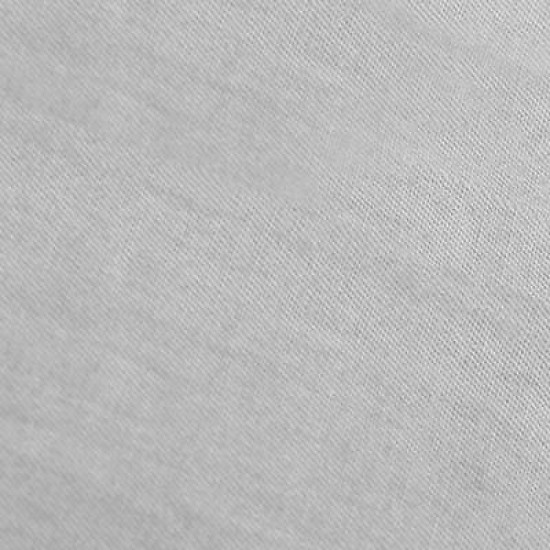 Body Pillowcase - 1 Microfiber Pillowcase -Body Pillow Size 20x54, Silver Gray