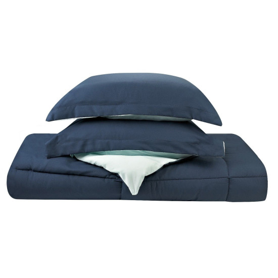 Clara Clark Reversible Down Alternative Comforter Soft All-Season Quilt
