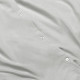 Duvet Cover Set Soft Brushed Comforter Cover W/Pillow Sham, Silver - King