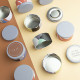 Candle Tins for Candle Making Metal Jars Storage Containers Lids and Stickers