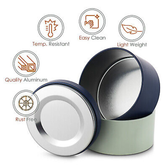 Candle Tins for Candle Making Metal Jars Storage Containers Lids and Stickers