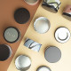 Candle Tins for Candle Making Metal Jars Storage Containers Lids and Stickers